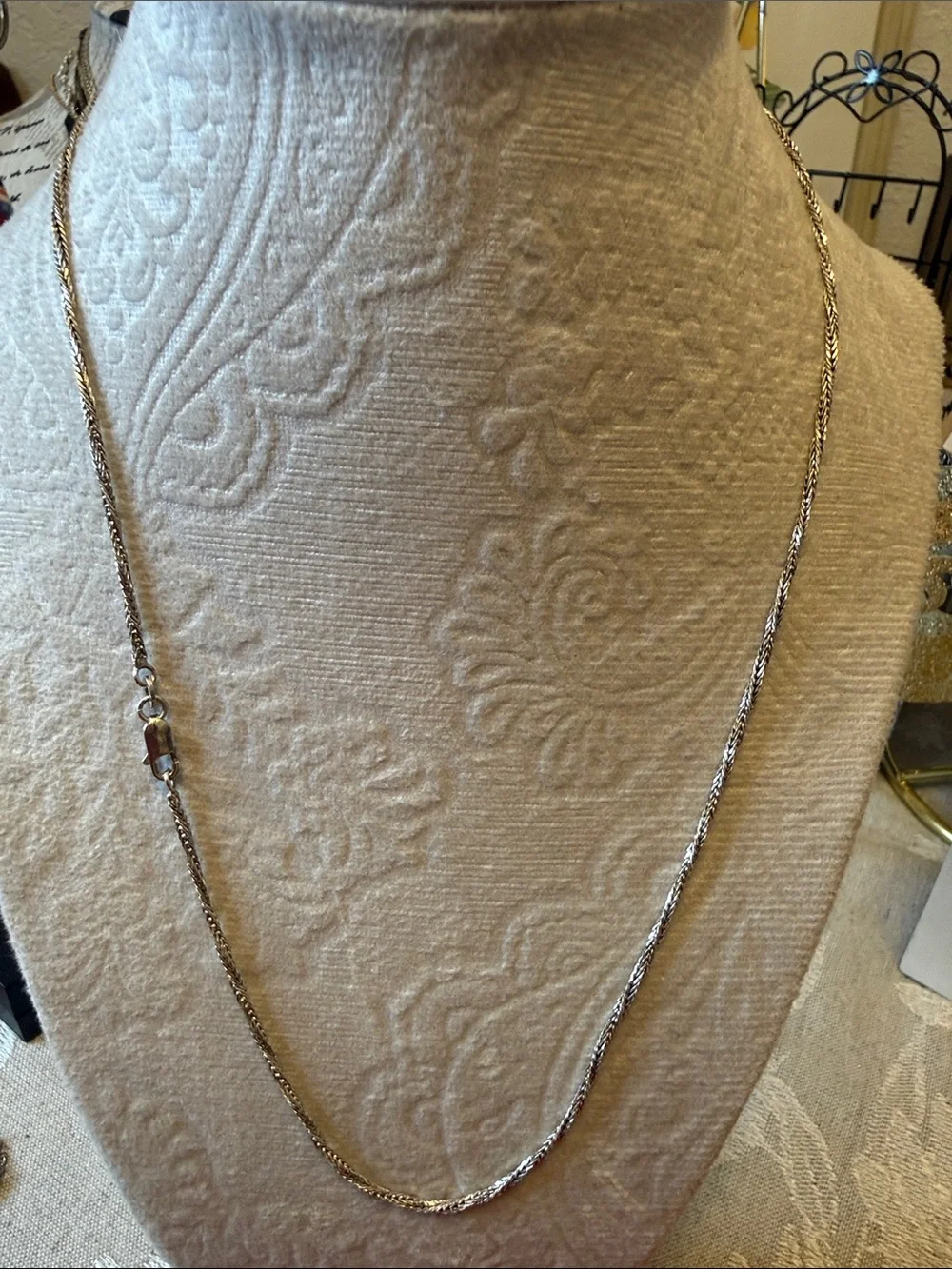 Classic Sterling Silver Rope Chain Necklace - Silver